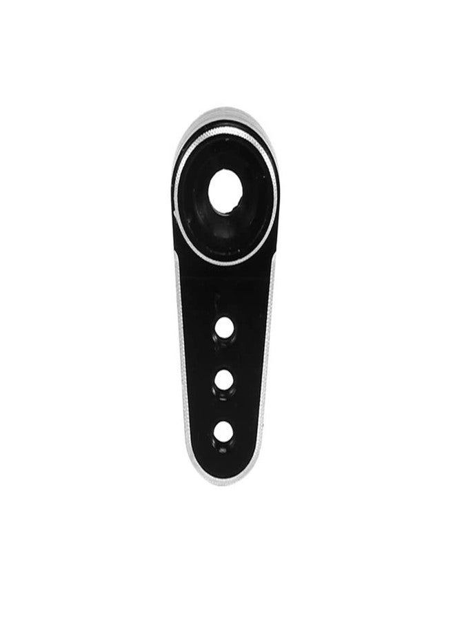 KingVal Replacement 2PCS CNC Metal 15T RC Servo Arm Horn Compatible with Emax ES08MA II Axial SCX24 1/24 RC Crawler Car (Black) - Image 4